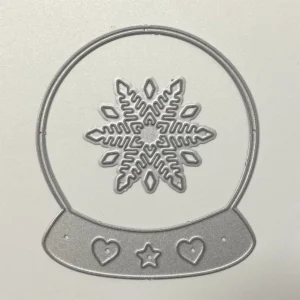 Sumflying Snowflake Circle metal cutting die - main product photo