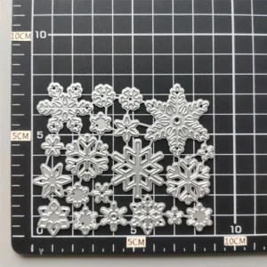 Sumflying Snowflake metal cutting die - detail view