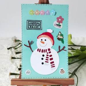 Snowman Metal Cutting Dies Main View - 240-DC-1240