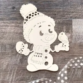 Snowman Metal Die Cuts
