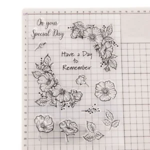 Special Day Stamp Set - detail view | clear stamp