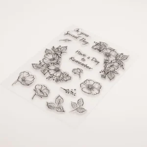 Special Day Stamp Set - lifestyle photo | clear stamp