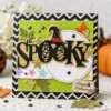 Spooky Halloween Witch Hat Card Realistic 02