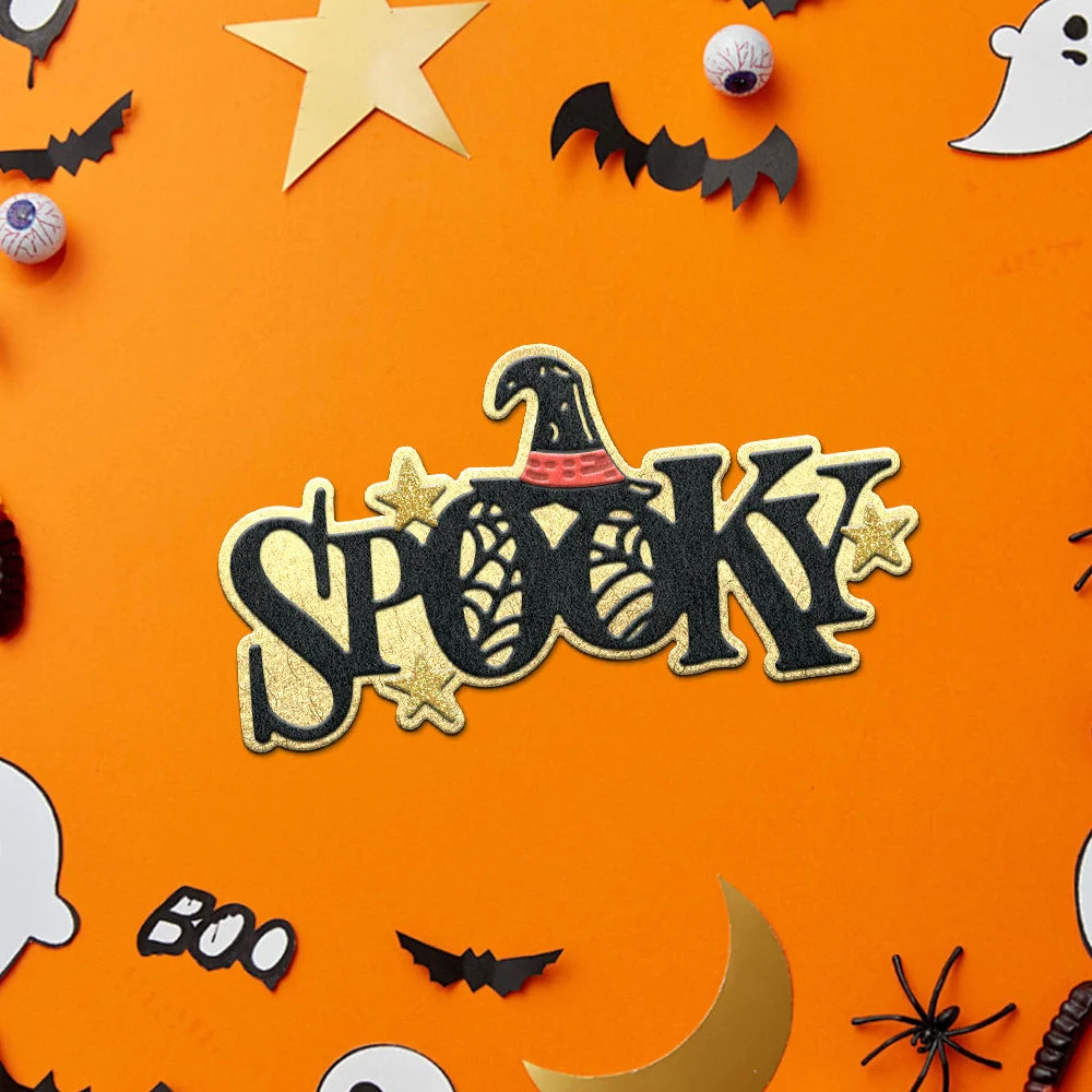 Spooky Words Metal Cutting Dies 1 03 Spooky Words Metal Cutting Dies 1 03