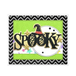 Sumflying "Spooky" Words Metal Cutting Dies Spooky Words Metal Cutting Dies 1 05