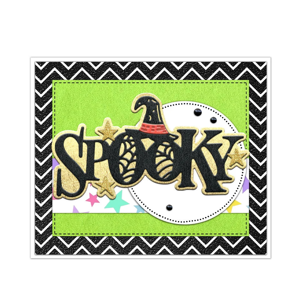Spooky Words Metal Cutting Dies 1 05 Spooky Words Metal Cutting Dies 1 05