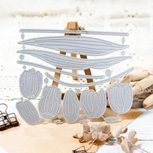 Sumflying Spring Tulips Metal Cutting Dies Spring Tulips Metal Cutting Dies 04