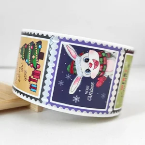 Sumflying Square Christmas Decorative Seal Stickers - image 2