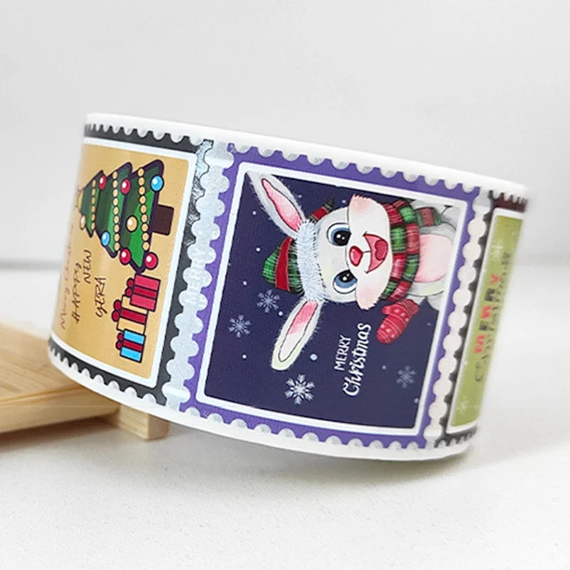 Sumflying Square Christmas Decorative Seal Stickers - image 2 Sumflying Square Christmas Decorative Seal Stickers - image 2