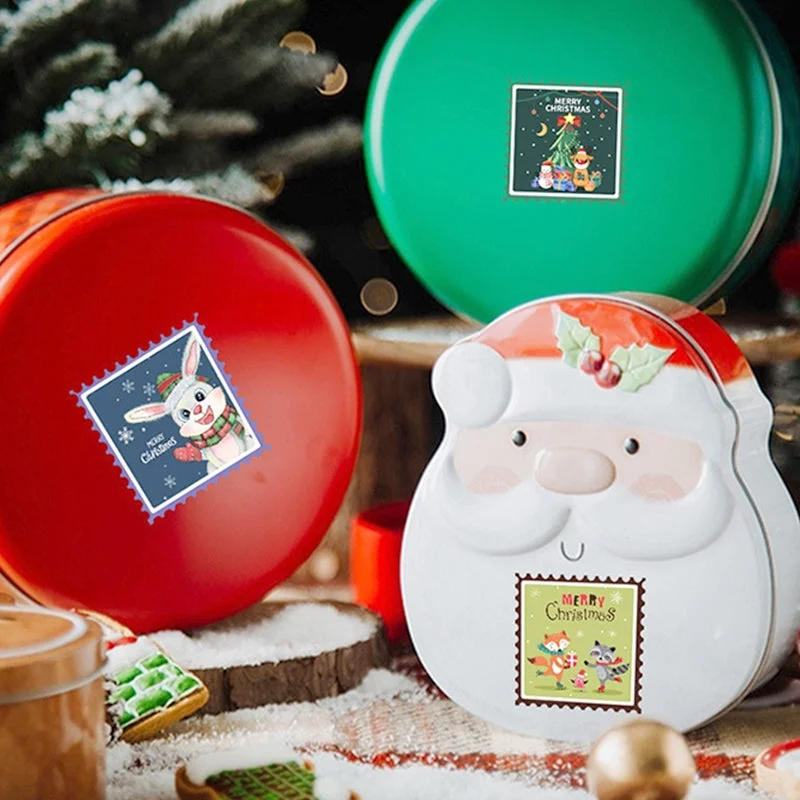 Sumflying Square Christmas Decorative Seal Stickers - image 3 Sumflying Square Christmas Decorative Seal Stickers - image 3
