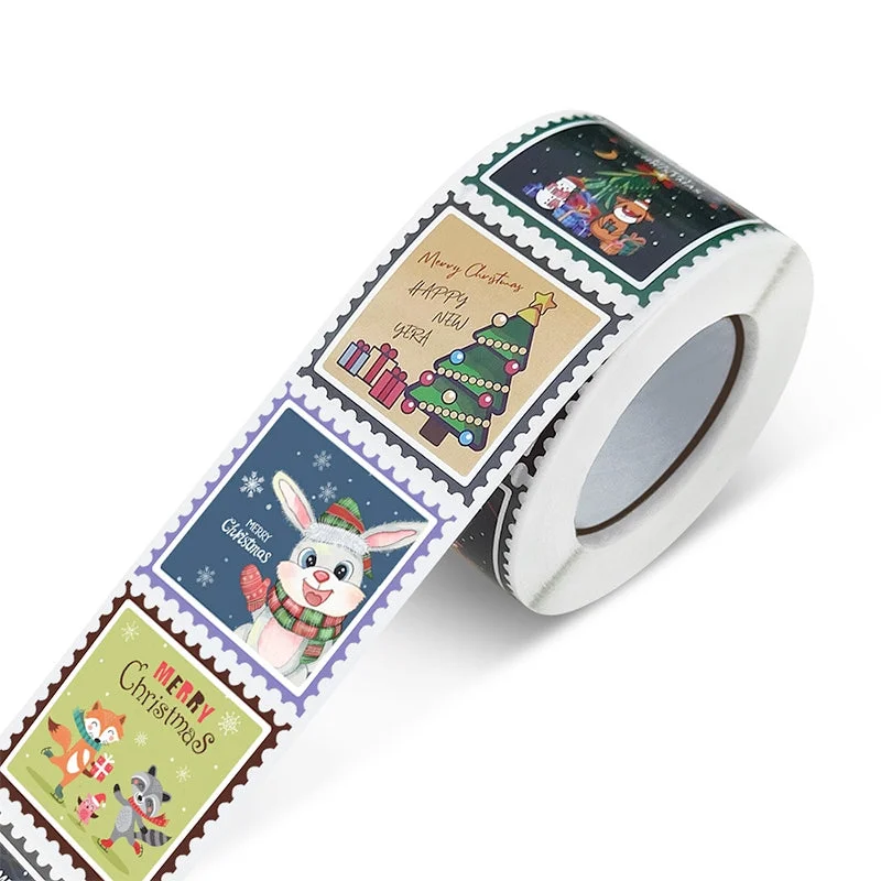 Sumflying Square Christmas Decorative Seal Stickers - image 5 Sumflying Square Christmas Decorative Seal Stickers - image 5