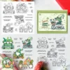 St Patricks Day Gnomes Clear Stamps 00