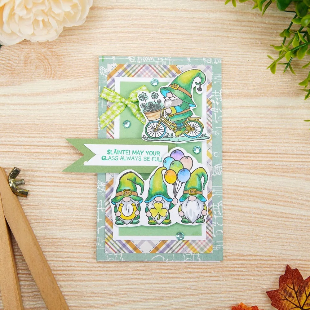 St Patricks Day Gnomes Clear Stamps 03 St Patricks Day Gnomes Clear Stamps 03
