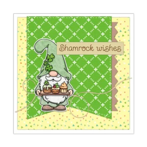 Sumflying St Patricks Gnomes Shamrock Clear Stamps St Patricks Gnomes Clear Stamps 04