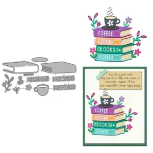 Stacks Of Books Metal Cutting Dies 00