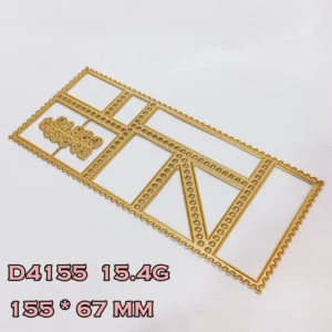 Stamp Decorative Frame Metal Cutting Dies 01