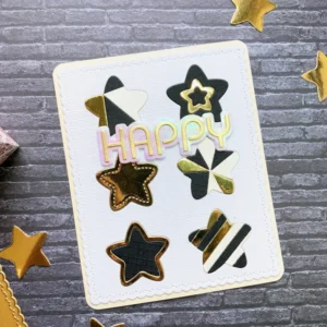Sumflying Star Background Board Metal Cutting Dies Star Background Board Metal Cutting Dies 03