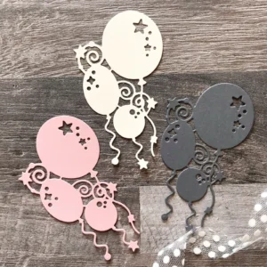 Sumflying Star Balloons Metal Cutting Dies - metal cutting die for scrapbooking and card making