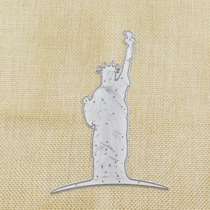 Statue of Liberty Metal Die Cuts - character metal cutting dies - detail view