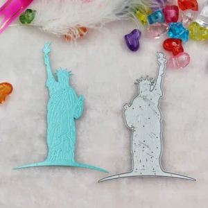 Statue of Liberty Metal Die Cuts - character metal cutting dies - size chart