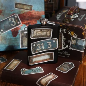 Sumflying Steam Pilot Series Retro Label Sticker Pack - image 1