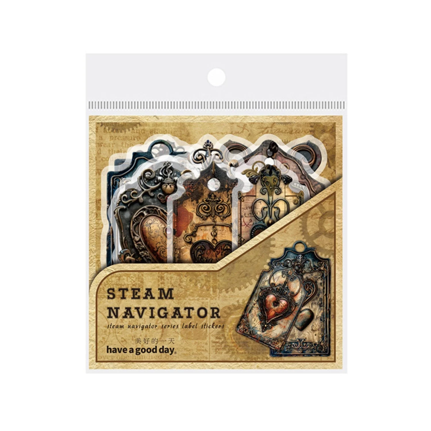 Sumflying Steam Pilot Series Retro Label Sticker Pack - image 3 Sumflying Steam Pilot Series Retro Label Sticker Pack - image 3