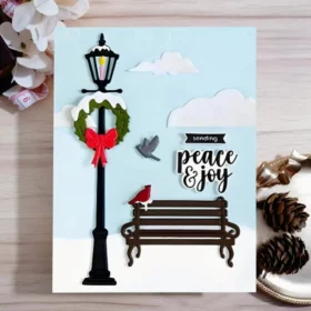 Sumflying Streetlights and Benches Metal Cutting Dies