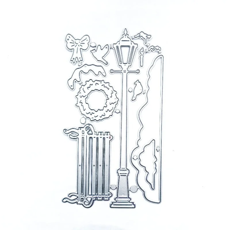 Streetlights And Benches Metal Cutting Dies 04 Streetlights And Benches Metal Cutting Dies 04