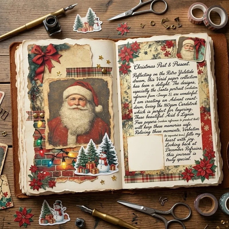 Sumflying Advent 24PCS Scrapbook Paper & Cardstock Sumflying Advent 24PCS Scrapbook Paper & Cardstock