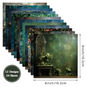 Sumflying Arbor 24PCS Scrapbook Paper & Cardstock Sumflying Arbor 24PCS Scrapbook Paper & Cardstock