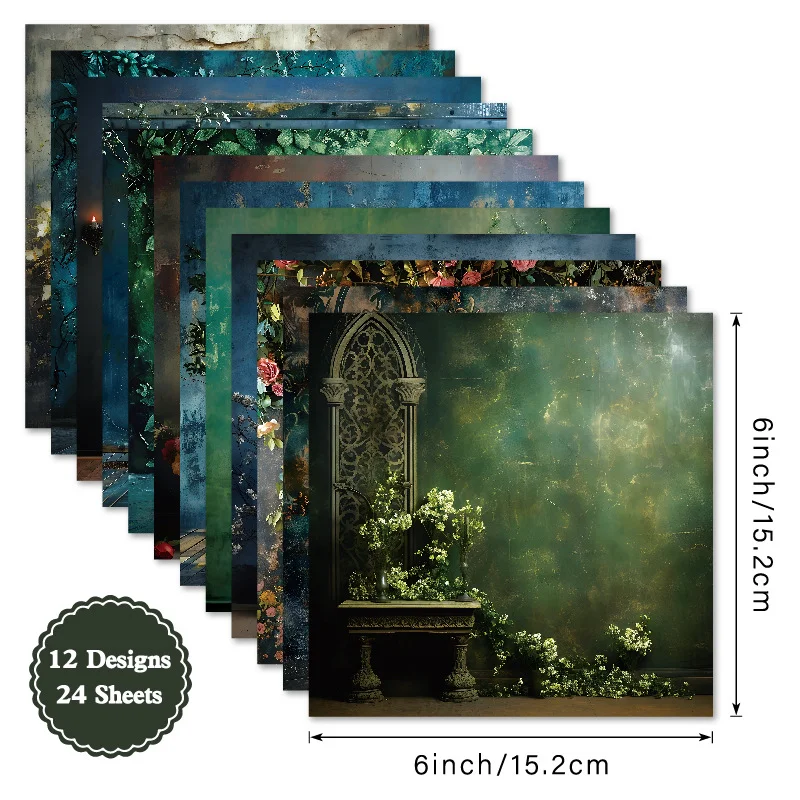 Sumflying Arbor 24PCS Scrapbook Paper & Cardstock Sumflying Arbor 24PCS Scrapbook Paper & Cardstock