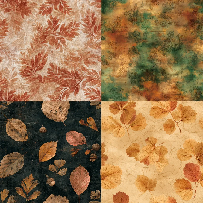 Sumflying Autumn Foliage 24PCS Scrapbook Paper & Cardstock Sumflying Autumn Foliage 24PCS Scrapbook Paper & Cardstock