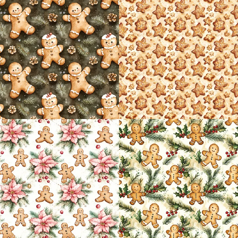 Sumflying Biscuit Gingerbread 24PCS Scrapbook Paper & Cardstock Sumflying Biscuit Gingerbread 24PCS Scrapbook Paper & Cardstock
