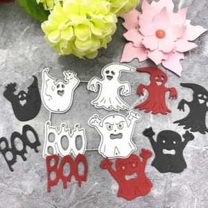 Sumflying Boo Ghost Cutting Die Cuts Main View - SUM2508-LG24-6957