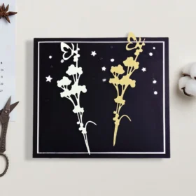 Sumflying Bouquet with Butterfly Cutting Dies Scrapbooking Die-Cuts