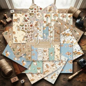 Sumflying Buddy 24PCS Scrapbook Paper & Cardstock Sumflying Buddy 24PCS Scrapbook Paper & Cardstock