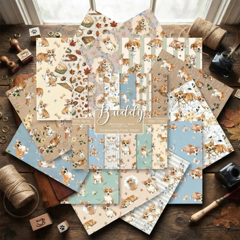 Sumflying Buddy 24PCS Scrapbook Paper & Cardstock Sumflying Buddy 24PCS Scrapbook Paper & Cardstock