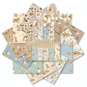 Sumflying Buddy 24PCS Scrapbook Paper & Cardstock