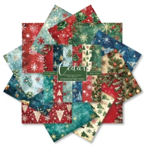 Sumflying Cedar 24PCS Scrapbook Paper & Cardstock