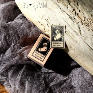 Sumflying Christmas Series Wood Rubber Stamp Sumflying Christmas Series Beech Wood Rubber Stamp