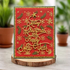 Sumflying Christmas Stars Letters Metal Cutting Dies