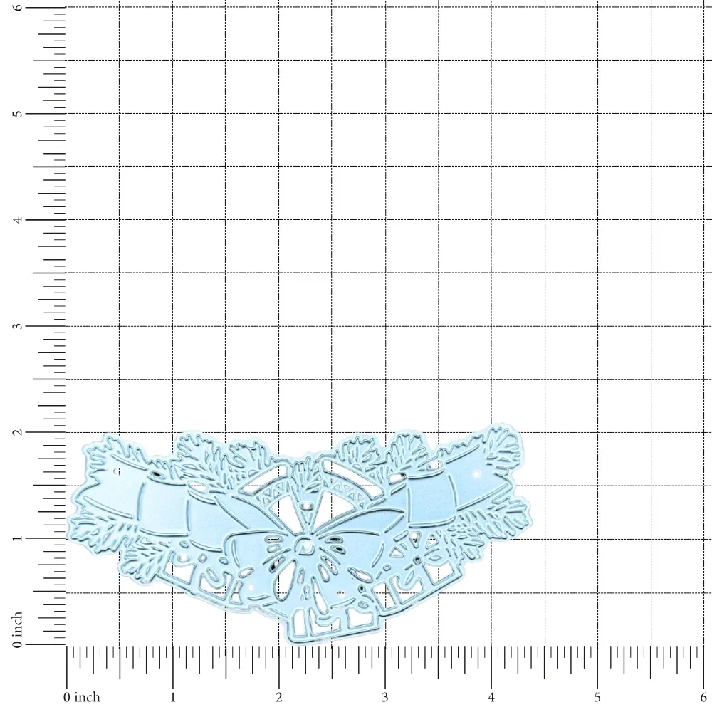 Sumflying Christmas Wreath Banner Cutting Die Cuts Sumflying Christmas Wreath Banner Cutting Die Cuts Detail View - SUM-D103771-57
