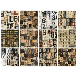 Sumflying Cipher 24PCS Scrapbook Paper & Cardstock Sumflying Cipher 24PCS Scrapbook Paper & Cardstock