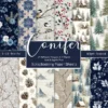 Sumflying Conifer 24PCS Scrapbook Paper & Cardstock
