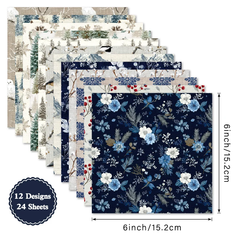 Sumflying Conifer 24PCS Scrapbook Paper & Cardstock Sumflying Conifer 24PCS Scrapbook Paper & Cardstock