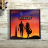 Sumflying Sumflying Couple Walk Cutting Dies Scrapbooking Die-Cuts – see size chart for dimensions – carbon steel die for scrapbooking