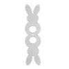 Bunny Lollipop Holder Metal Cutting Dies - metal cutting die for scrapbooking and card making – see size chart for dimensions