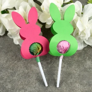 Bunny Lollipop Holder Metal Cutting Dies - metal cutting die detail view 3