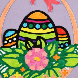 Easter Bow Basket Egg Metal Cutting Dies - metal cutting die detail view 4