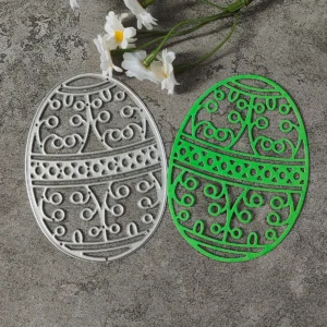 Hollow Easter Egg Metal Cutting Dies - metal cutting die detail view 3